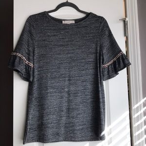 LOFT Bell Sleeve Top